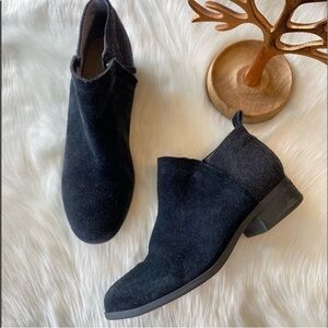 Toms Black Ankle Booties Size 8
